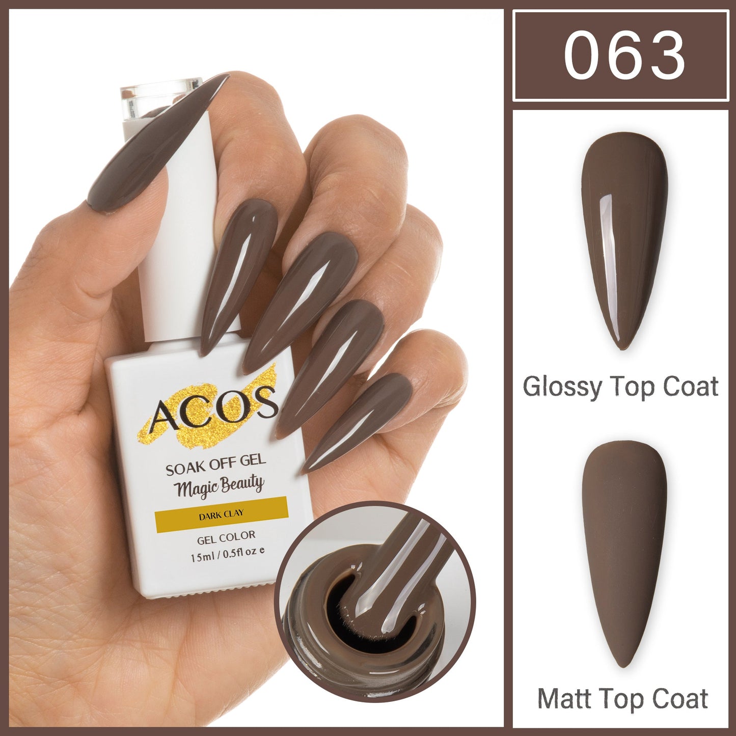 ACOS Magic Beauty Gel Colour Series #002 (15ml)