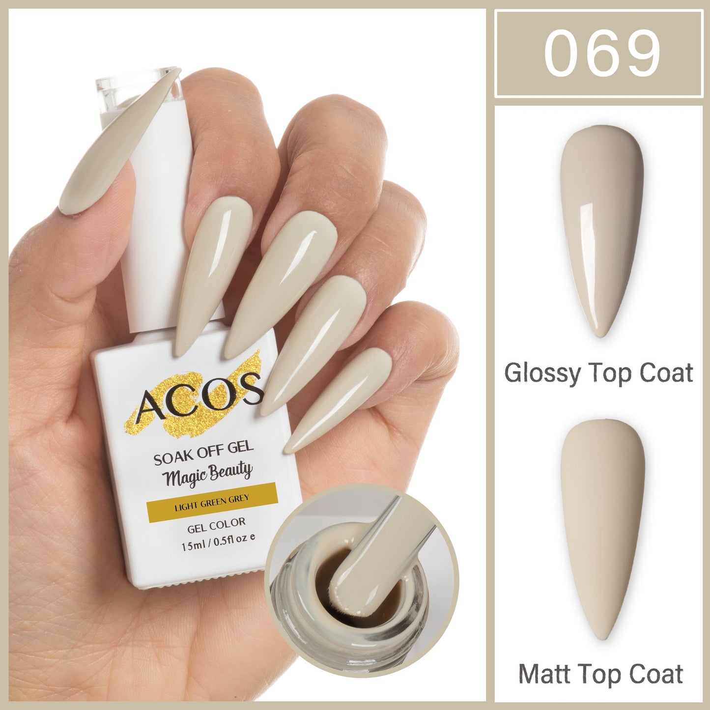 ACOS Magic Beauty Gel Colour Series #002 (15ml)