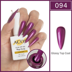 ACOS Magic Beauty Gel Polish GLOSSY PURPLE(094)