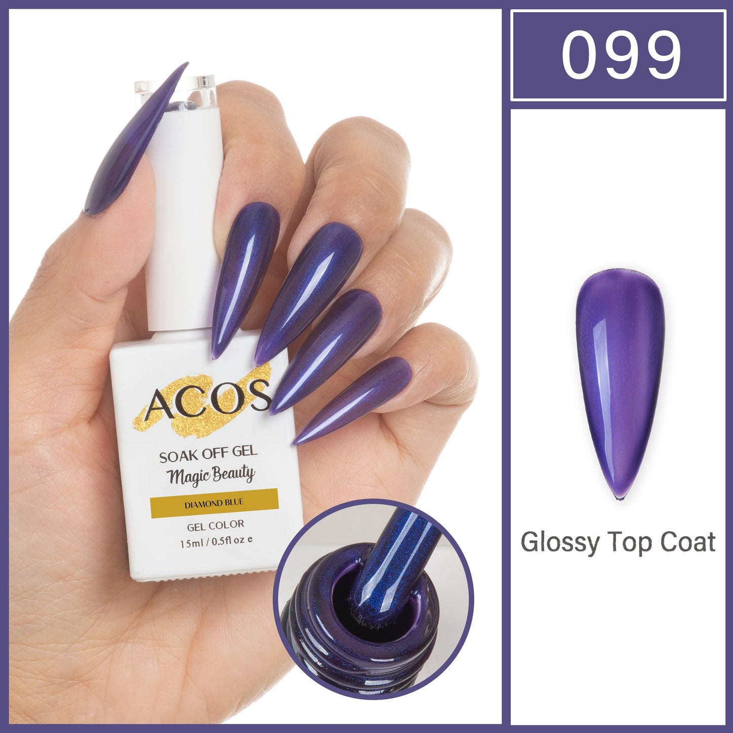 ACOS Magic Beauty Gel Colour Series #002 (15ml)