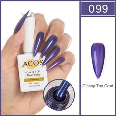 ACOS Magic Beauty Gel Polish DIAMOND BLUE(099)