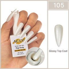ACOS Magic Beauty Gel Polish Icy Mist Silver(105)
