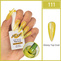 ACOS Magic Beauty Gel Polish Mint Transparent(111)