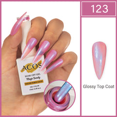 ACOS Magic Beauty Gel Polish Fantasy Purple Gauze(123)