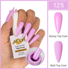 ACOS Magic Beauty Gel Polish Colour Lavender Soft(125)