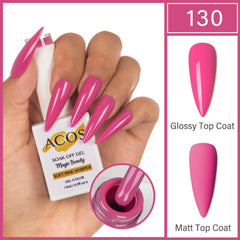 ACOS Magic Beauty Gel Polish Colour Soft Pink Whisper(130)