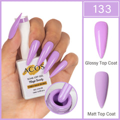 ACOS Magic Beauty Gel Polish Colour Taro Mud Bobo(133)