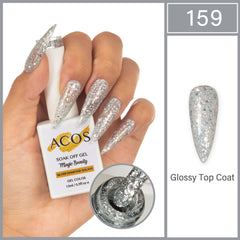 ACOS Magic Beauty Gel Polish Silver Diamond Galaxy(159)