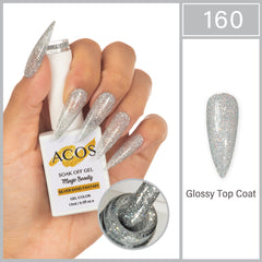 ACOS Magic Beauty Gel Polish Silver Sand Fantasy(160)