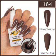 ACOS Magic Beauty Gel Colour Rich Chocolate Brown(164)