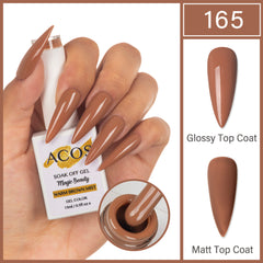 ACOS Magic Beauty Gel Colour Warm Brown Mist(165)