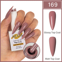 ACOS Magic Beauty Gel Polish Colour Taro Light Purple(169)