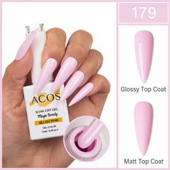 ACOS Magic Beauty Gel Polish Colour BLUSH PINK (179)