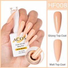 ACOS Hema Free Gel Colour NUDE BROWN(008)