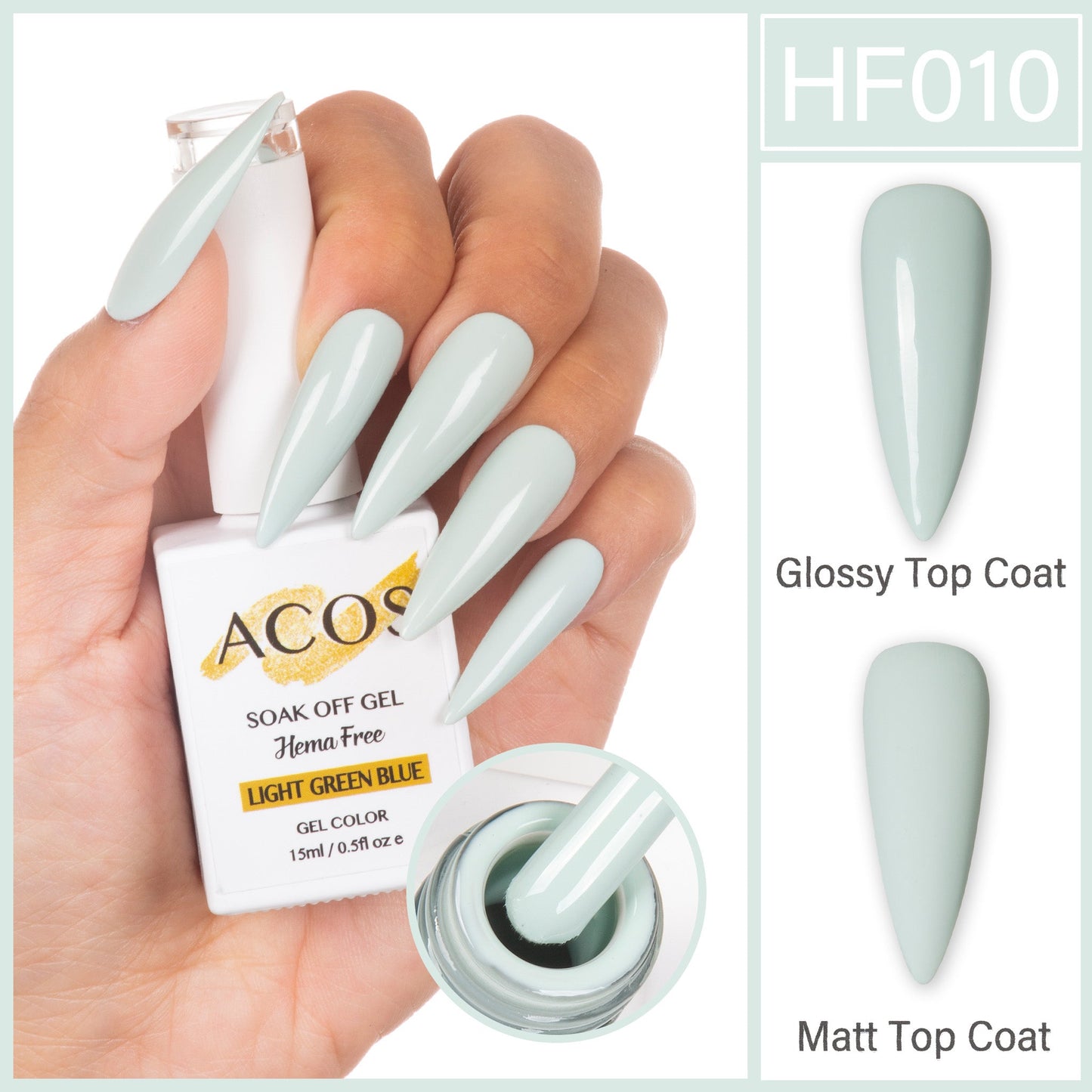 ACOS Hema Free Gel Colour Series #001 (15ml)