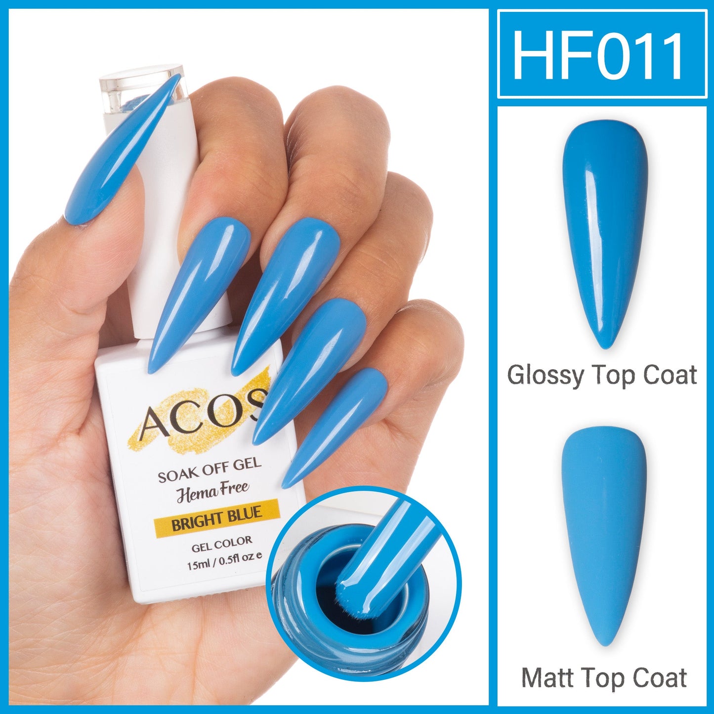 ACOS Hema Free Gel Colour Series #001 (15ml)