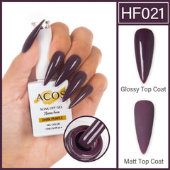 ACOS Hema Free Gel Colour DARK PURPLE(021)
