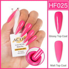 ACOS Hema Free Gel Colour LIGHT HOT PINK(025)