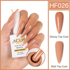 ACOS Hema Free Gel Colour BRIGHT BROWN(026)