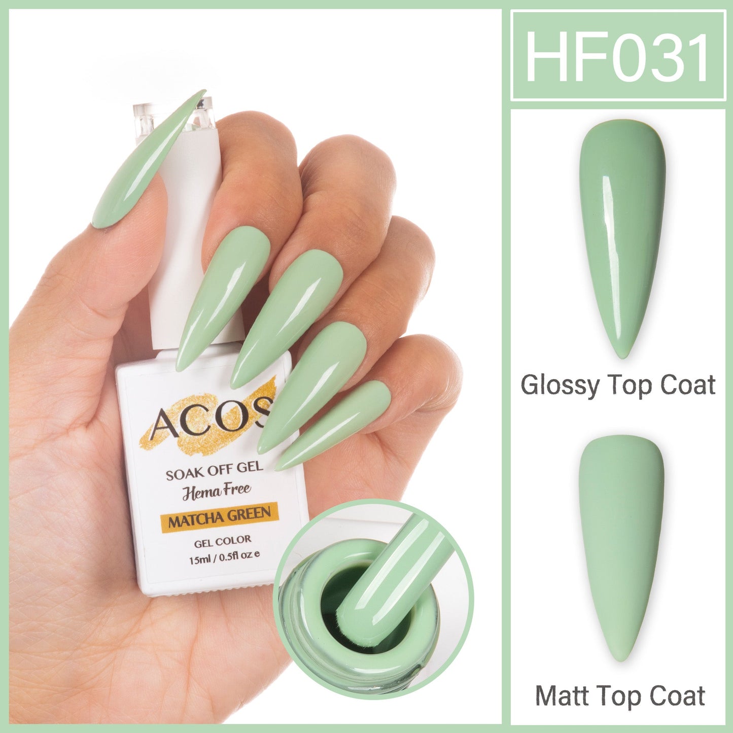 ACOS Hema Free Gel Colour Series #001 (15ml)