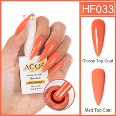 ACOS Hema Free Gel Colour PINK ORANGE(033)
