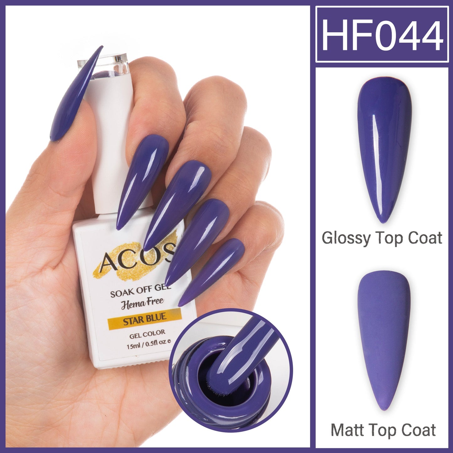 ACOS Hema Free Gel Colour Series #001 (15ml)