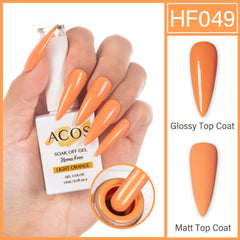 ACOS Hema Free Gel Colour LIGHT ORANGE(049)