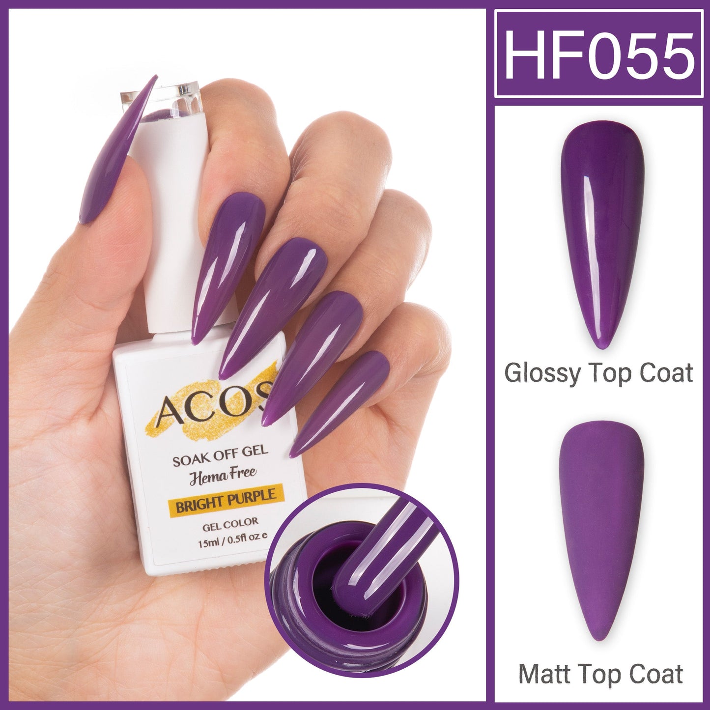 ACOS Hema Free Gel Colour Series #002 (15ml)