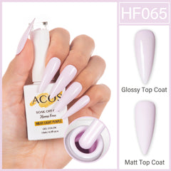 ACOS Hema Free Gel Colour MILKY LIGHT PURPLE(065)