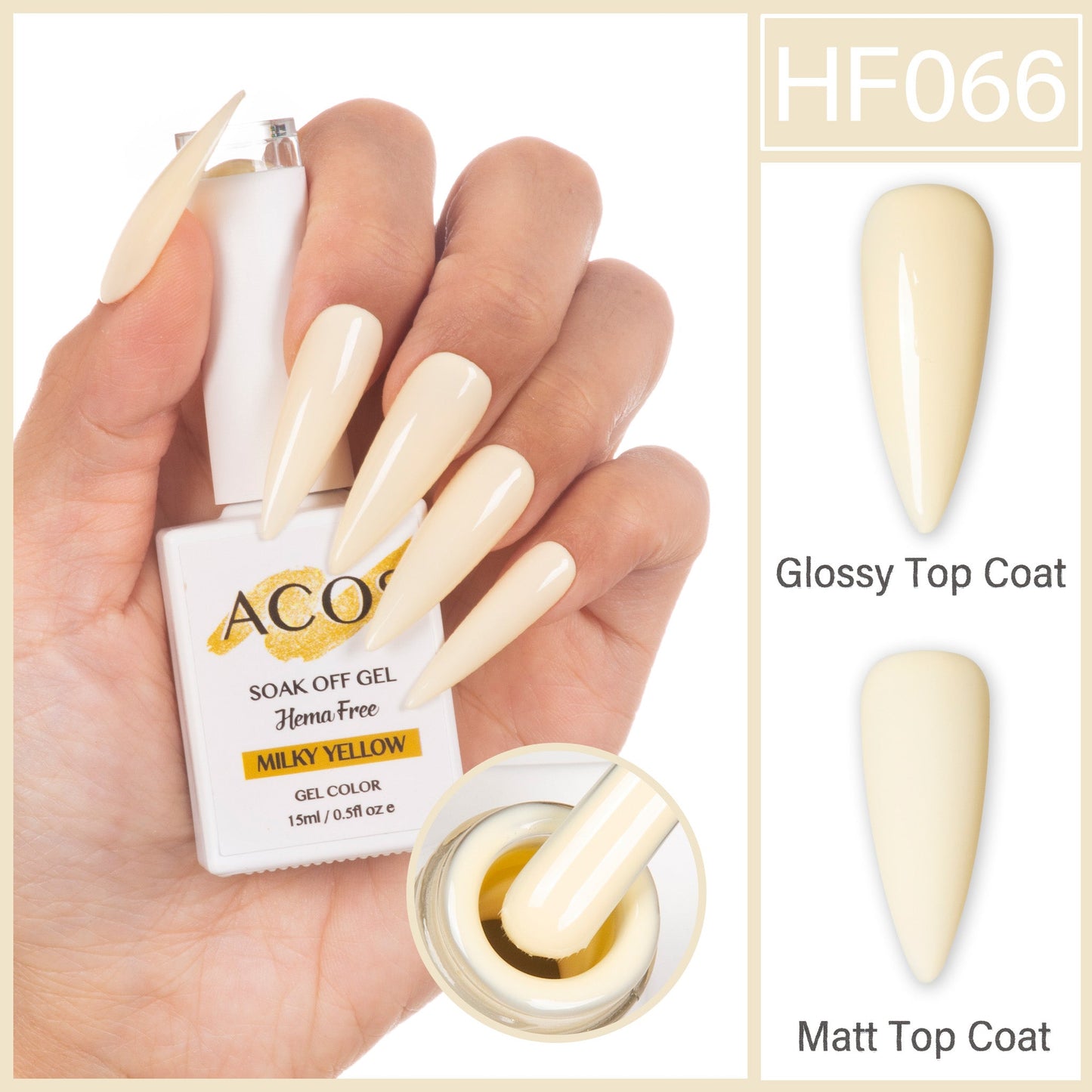 ACOS Hema Free Gel Colour Series #002 (15ml)