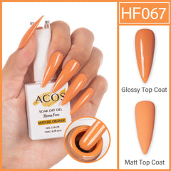 ACOS Hema Free Gel Colour MATURE ORANGE(067)