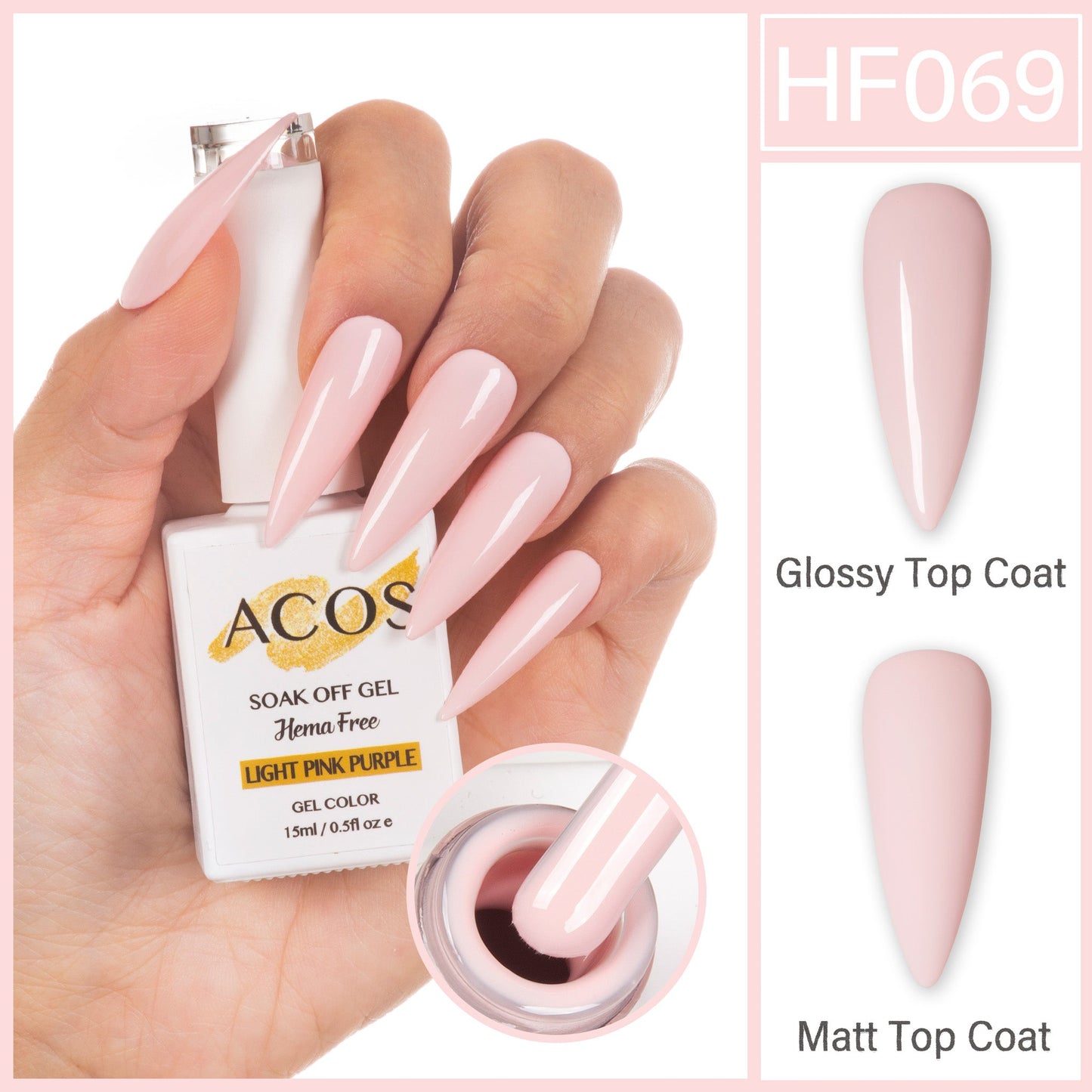 ACOS Hema Free Gel Colour Series #002 (15ml)