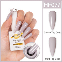 ACOS Hema Free Gel Colour MILKY PURPLE CLAY(077)