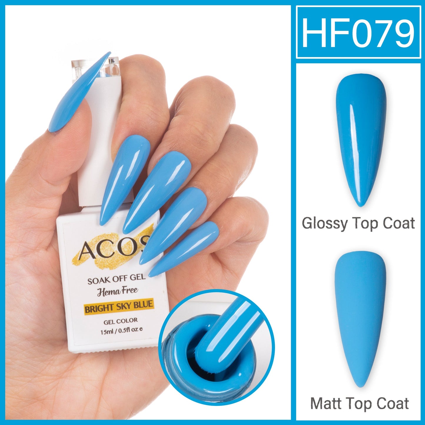 ACOS Hema Free Gel Colour Series #002 (15ml)