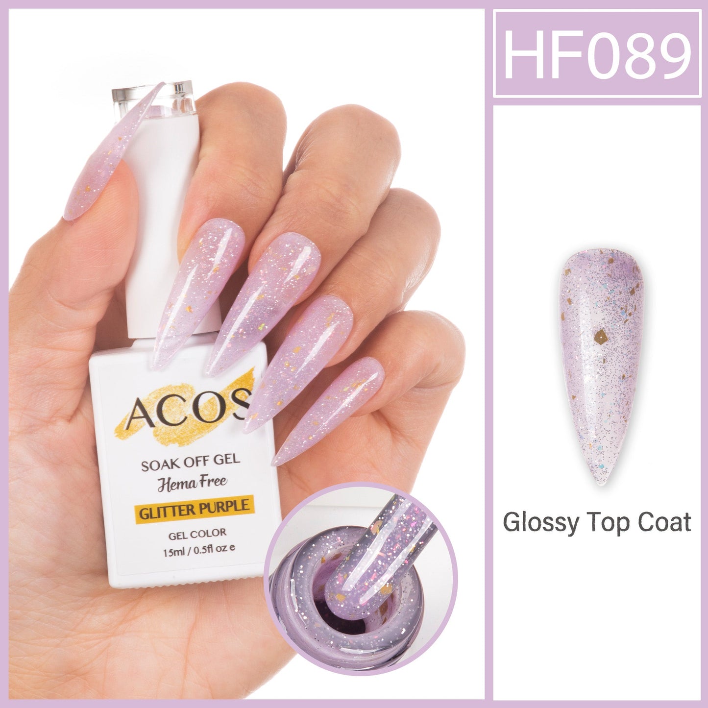 ACOS Hema Free Gel Colour Series #002 (15ml)