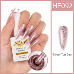 ACOS Hema Free Gel Colour GLITTER DOUBLE PINK(092)