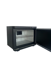 Karma Hot Towel Cabinet Black 24L with Adjustable Temperature 01010124V2 - Lashmer