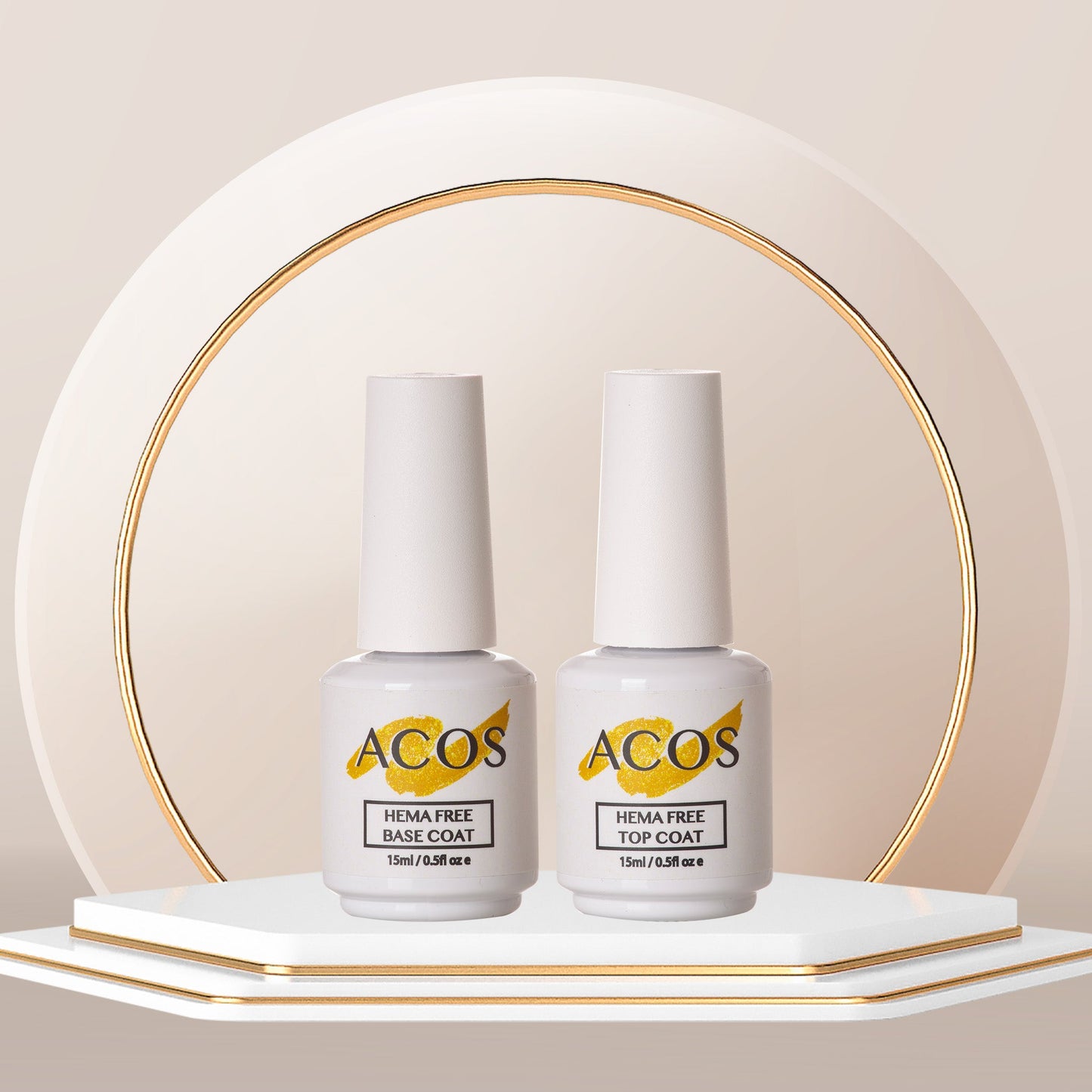 ACOS Base Coat + Non Wipe Top Coat  (Hema Free)