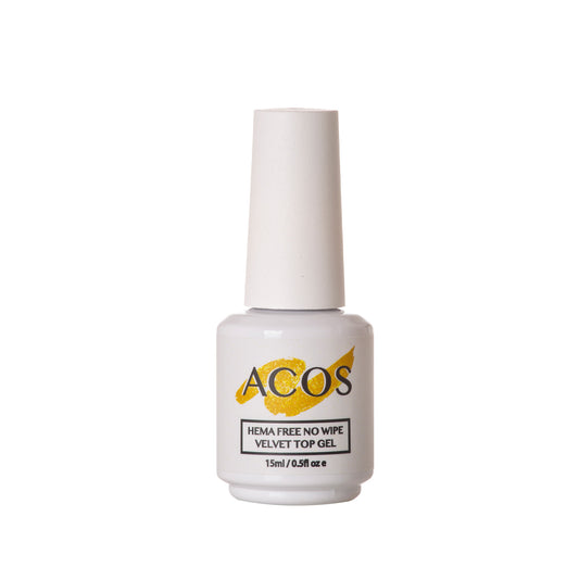 ACOS No Wipe Velvet Top Coat Gel -- Hema Free