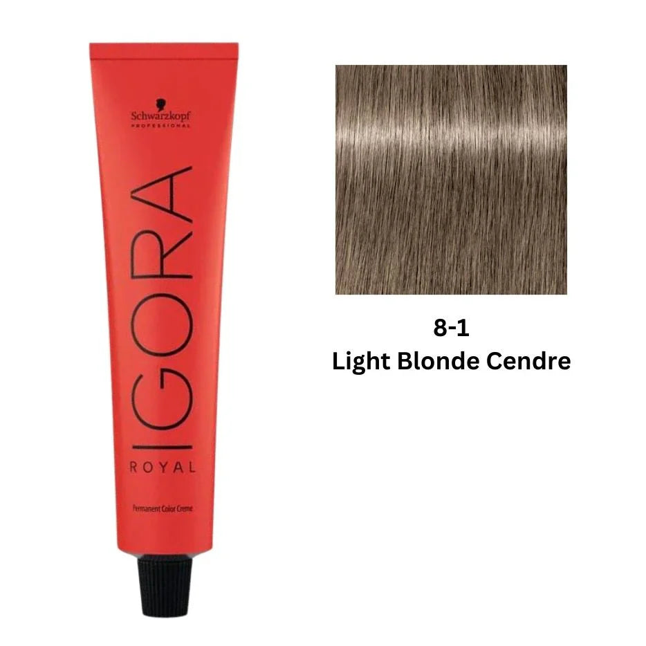 Schwarzkopf Igora Royal Permanent Colour 60g - Lashmer