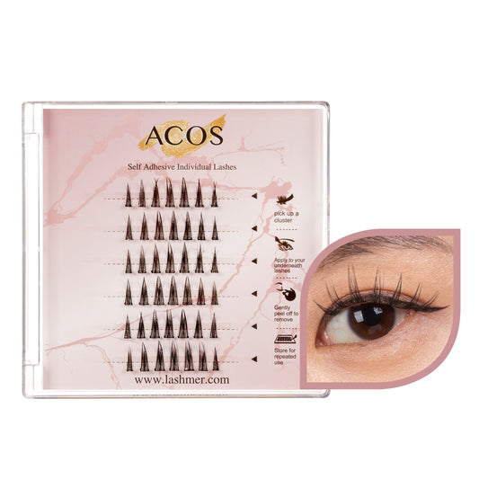 ACOS Cluster Lashes-No Glue-42 Clusters-Style 14 - Lashmer