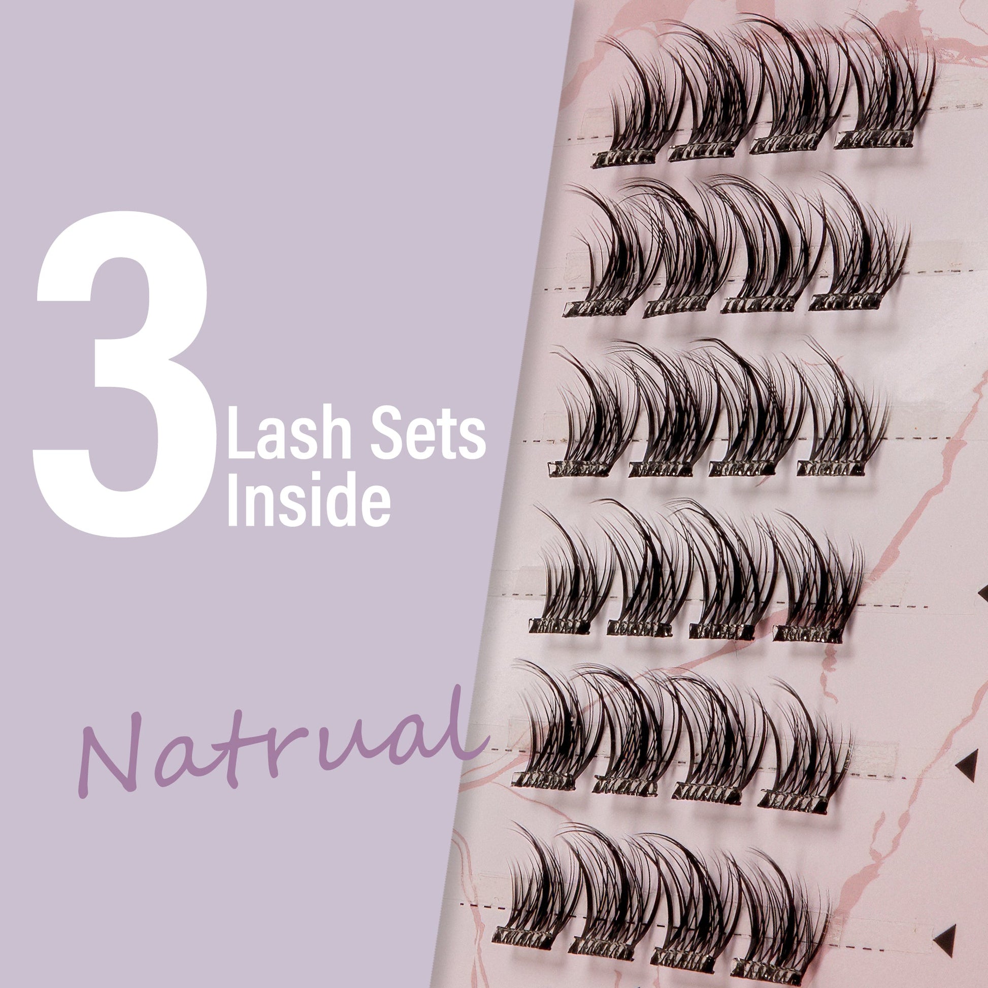 ACOS Cluster Lashes-No Glue-24 Clusters-Style 7 - Lashmer