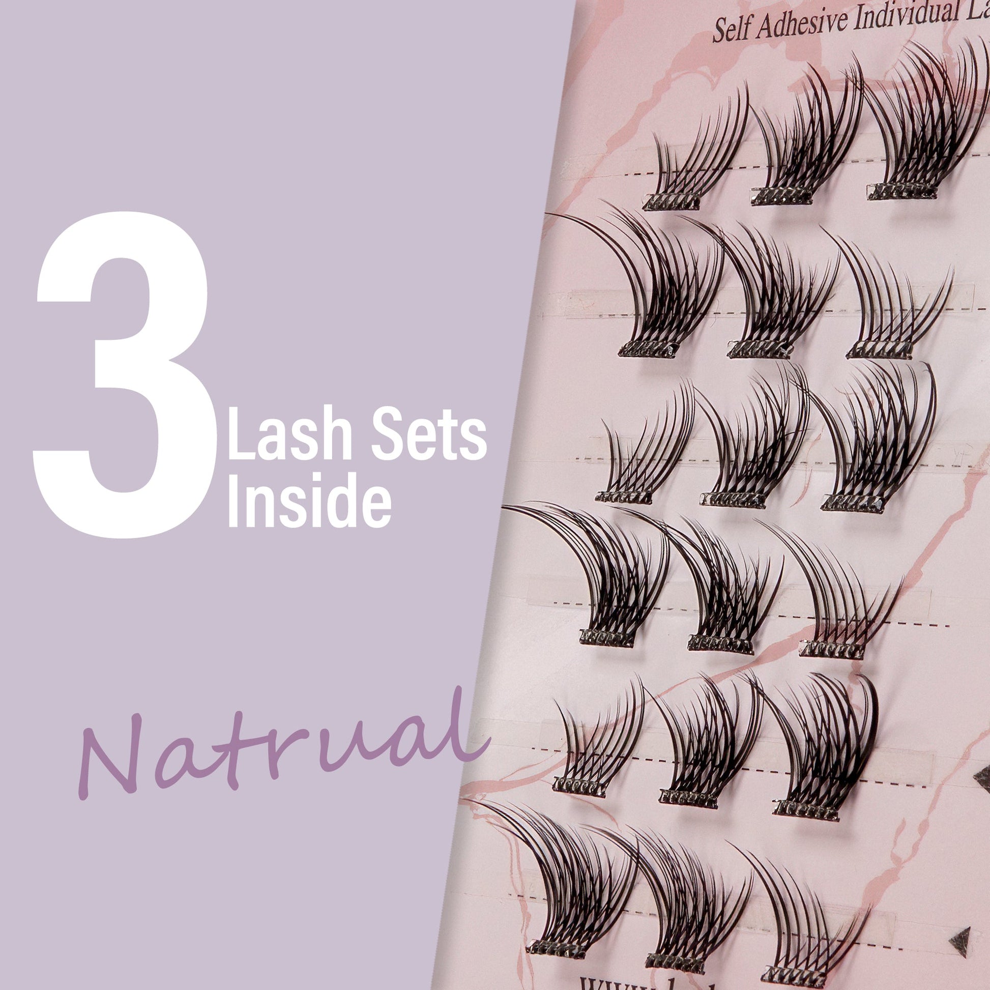 ACOS Cluster Lashes-No Glue-18 Clusters-Style 16 - Lashmer