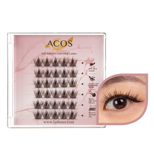 ACOS Cluster Lashes-No Glue-30 Clusters-Style 22 - Lashmer