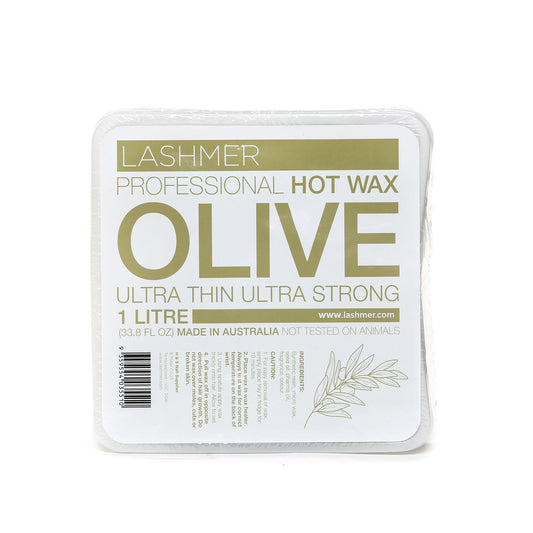 Lashmer Professional Natural Hot Wax / 1 Litre_Olive