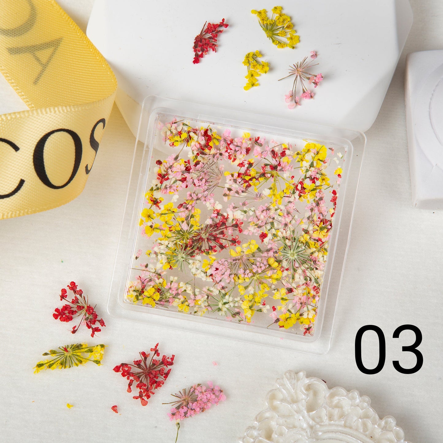 ACOS Dried Flowers Nail Art Decoration