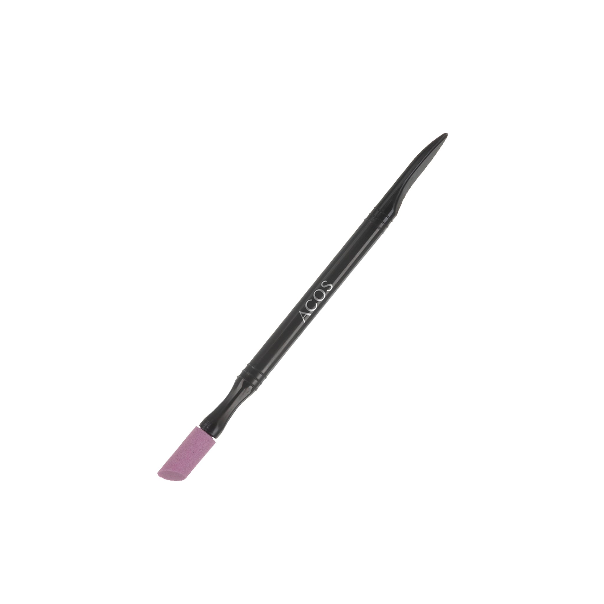 ACOS 2 Way Stone Cuticle Remover Pusher & File - Lashmer