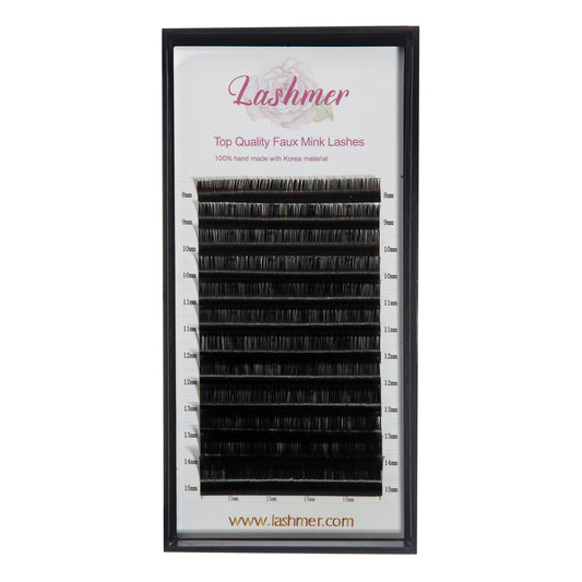 Classic Lashes  D Curl  (0.10/0.12) - Lashmer