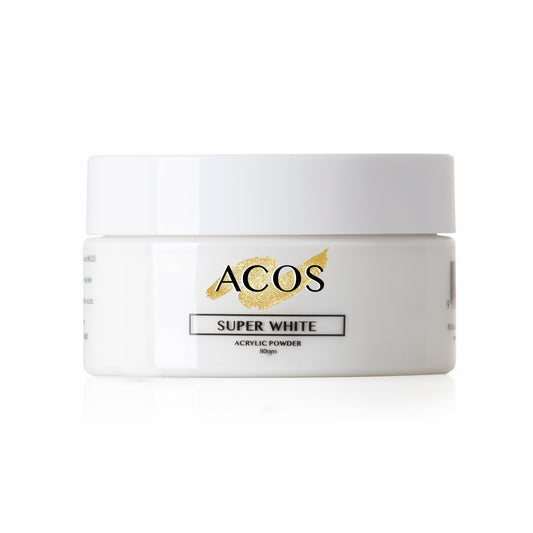 ACOS High Performance Acrylic Powder Super white - Lashmer Nails&Eyelashes Supplier