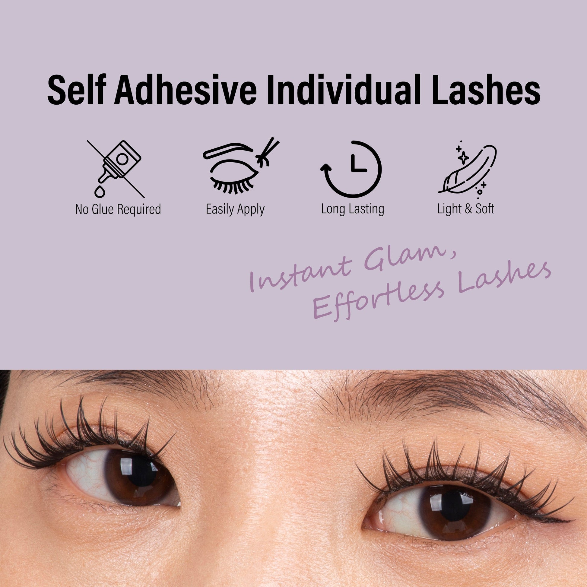 ACOS Cluster Lashes-No Glue-30 Clusters-Style 21 - Lashmer